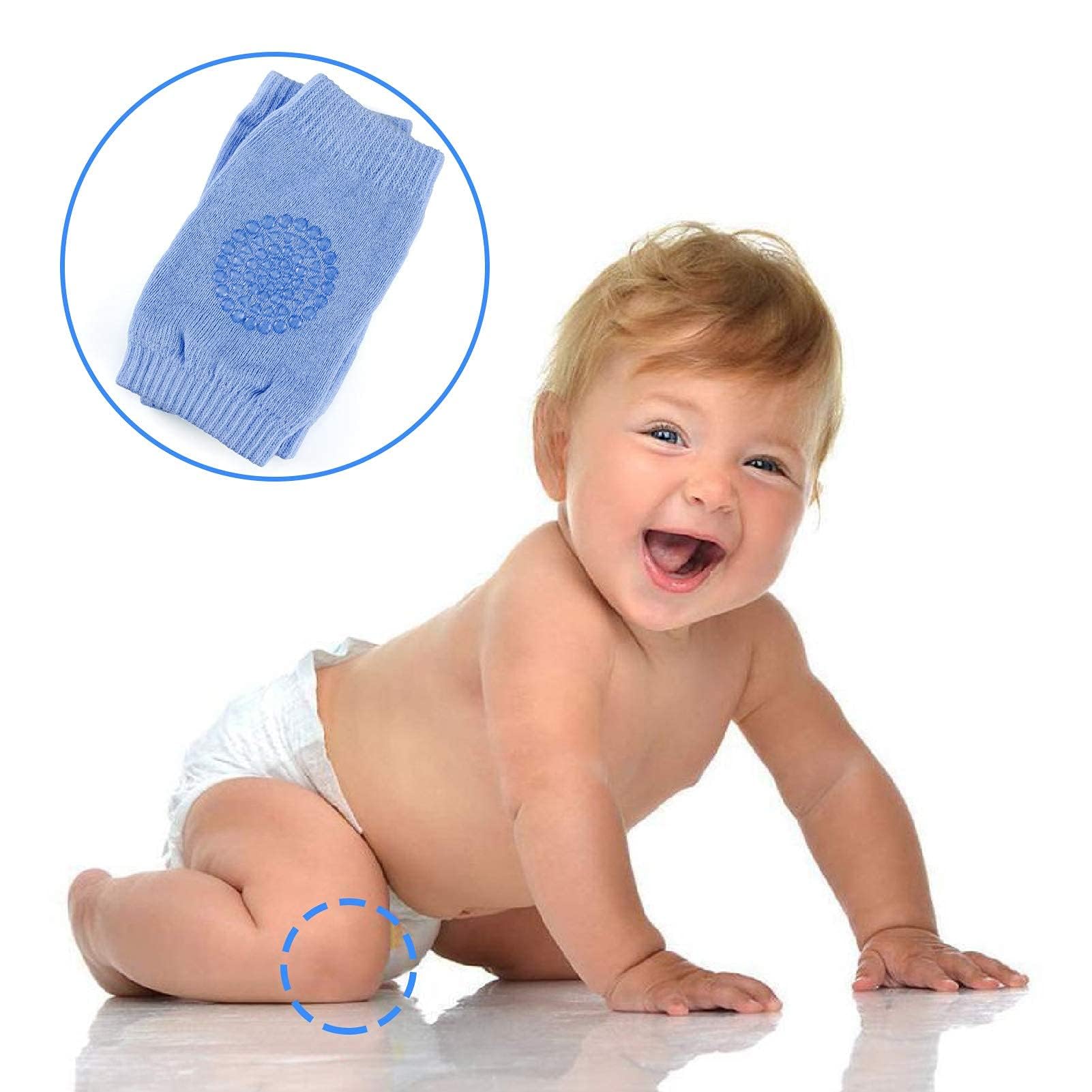 Baby knee Pads for Crawling - Anti Slip Unisex Baby Knee Protectors - Toddler Knee Pads Gift Idea for Baby - Image 5